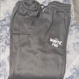 White Fox Boutique Charcoal Joggers